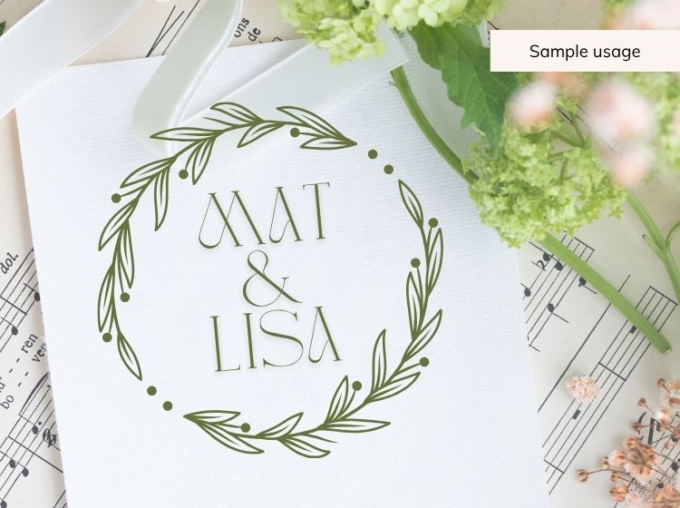 Wedding Frame SVG Bundle